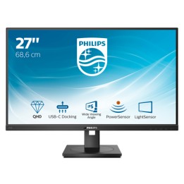 PHILIPS MONITOR 27 LED IPS 16:9 QHD 350 CDM, USB-C 90w, PIVOT, DP/HDMI, MULTIMEDIALE