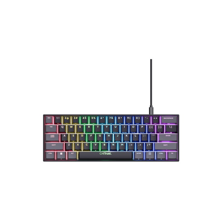 TRUST MINI TASTIERA GAMING GXT867 ACIRA 60 IT