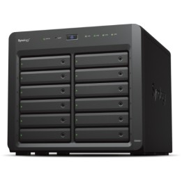 SYNOLOGY NAS TOWER 12BAY 2.5/3.5 SSD/HDD SATA, AMD RYZEN V1500B 4CORE 2.2 GHZ, 4GB DDR4, 4XGIGAB