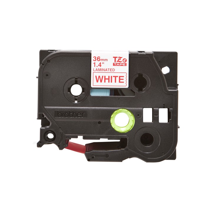 BROTHER NASTRO LAMINATO 36MM BLU SU BIANCO