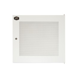 PORTA METALLO TRAFORATA CON SERRATURA PER ARMADIO LINK 12U LK 1912UGF GRIGIO