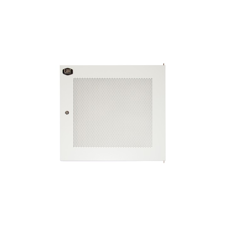 PORTA METALLO TRAFORATA CON SERRATURA PER ARMADIO LINK 12U LK 1912UGF GRIGIO