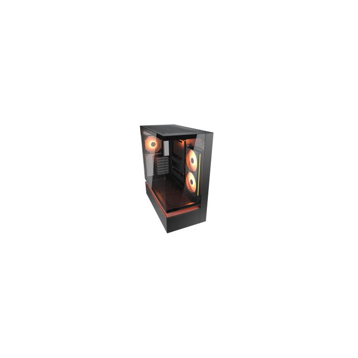 COUGAR CASE M.TOWER CFV235 TG 240 REV+120ARGB FAN RGB HUB SYNC LED ST.
