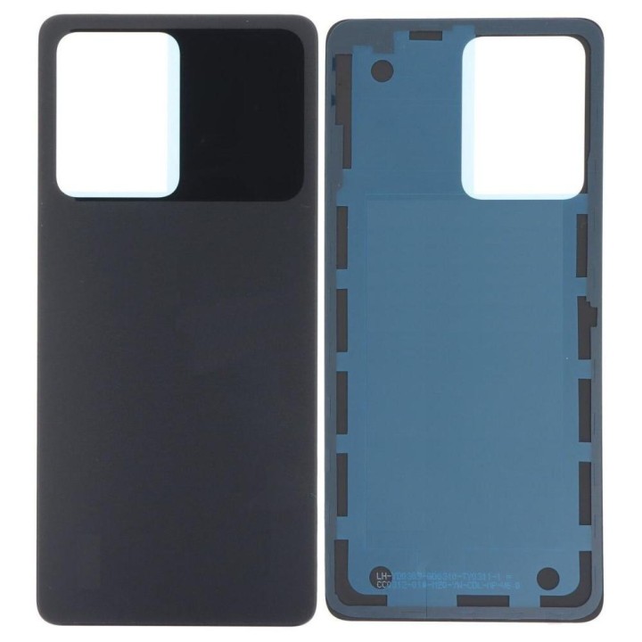 COVER POSTERIORE PER XIAOMI POCO X5 PRO 5G (22101320G 22101320I) NERO.