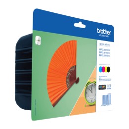 BROTHER CARTUCCIA MULTICOLOR + NERO LC129XLVALBP DURATA 1200 PAGINE