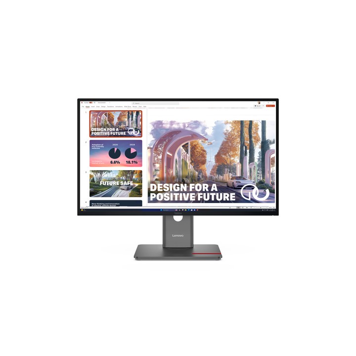 LENOVO MONITOR 27 LED IPS 16:9 WQHD 6 MS 350 CDM, USB-C DOCK, PIVOT, DP/HDMI, P27QD-40