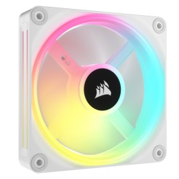 CORSAIR VENTOLA QX RGB SERIES, ICUE LINK QX120 RGB WHITE, 120MM MAGNETIC DOME RGB FAN, TRIPLE FAN KI