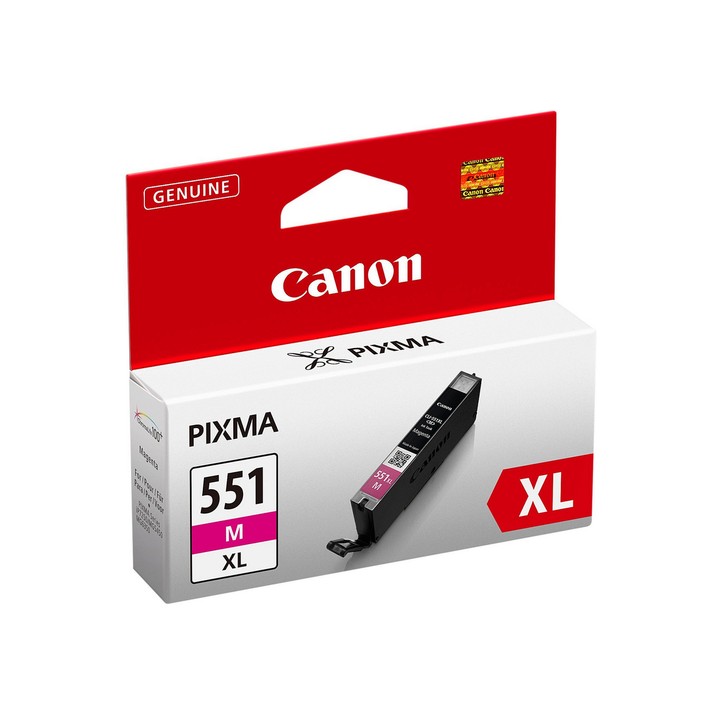 CANON CART INK MAGENTA ALTA CAPACITA PER PIXMA IP7250 MG5450 MG6350 CLI-551XL M