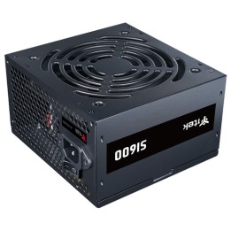 ITEK ALIMENTATORE SI600 - 600W, EFFICIENZA 80+, PFC ATTIVO, 12CM SILENT FAN