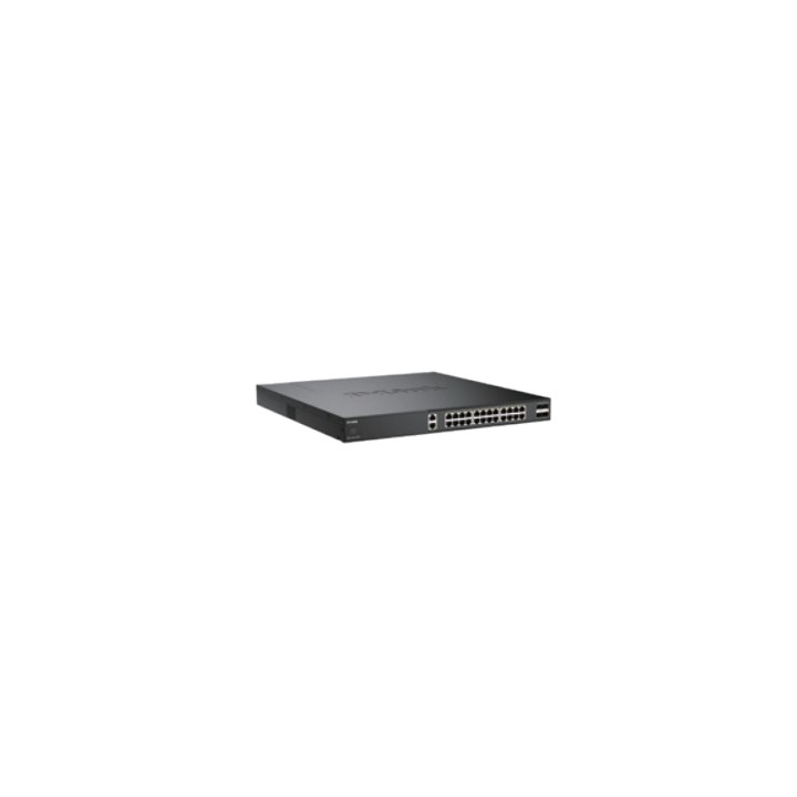D-LINK SWITCH 28 PORTE 10G POE++ CON 4 PORTE 25G SFP28 SMART MANAGED