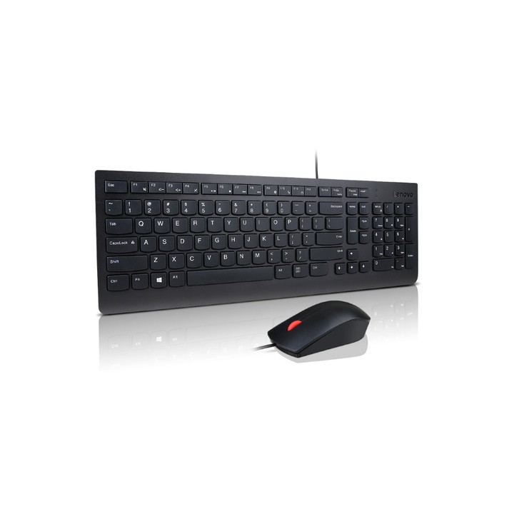 LENOVO TASTIERA + MOUSE ESSENTIAL WIRED COMBO