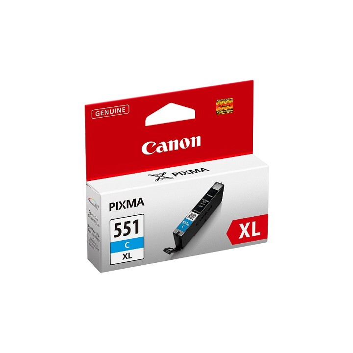 CANON CART INK CIANO ALTA CAPACITA PER PIXMA IP7250 MG5450 MG6350 CLI-551XL C