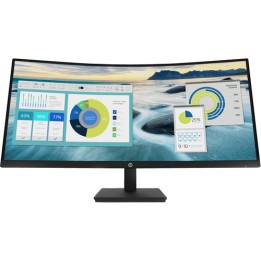 HP MONITOR CURVO 34 LED VA 21:9 WQHD 5MS 250 CDM, REG ALTEZZA, USB-C, DP/HDMI, MULTIMEDIALE, P34hc G4