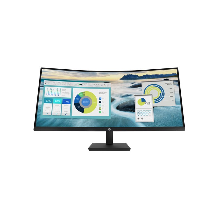 HP MONITOR CURVO 34 LED VA 21:9 WQHD 5MS 250 CDM, REG ALTEZZA, USB-C, DP/HDMI, MULTIMEDIALE, P34hc G4