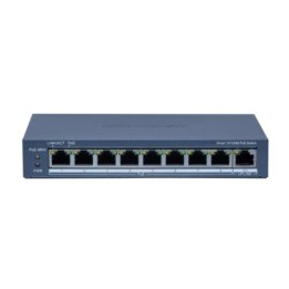HIKVISION SWITCH SMART MANAGED POE 10/100 + UPLINK GIGABIT