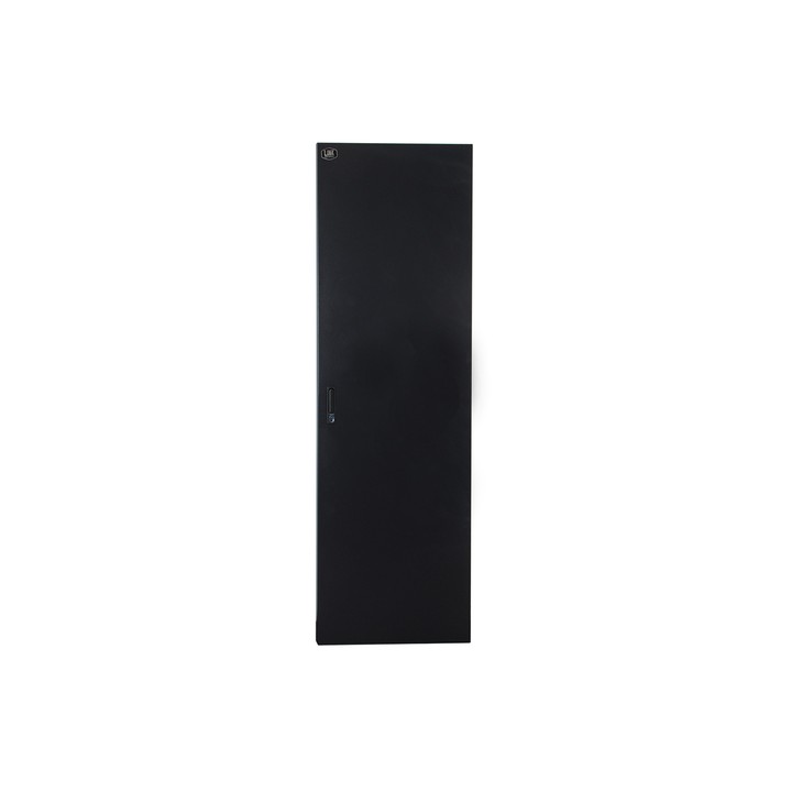 PORTA IN METALLO PIENO NERA PER ARMADI LINK 42U LARGHEZZA 600MM CON SERRATURA