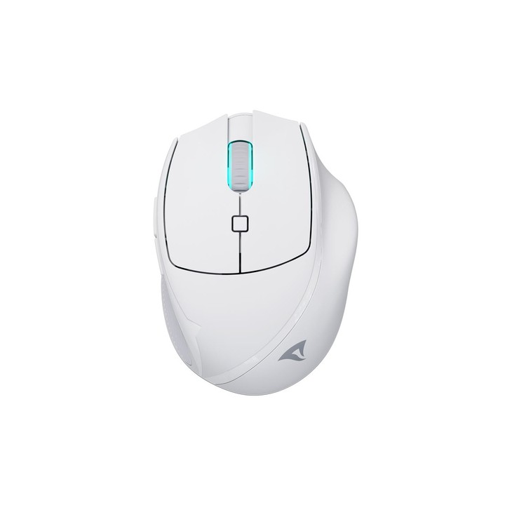 SHARKOON MOUSE WIRELESS OFFICEPAL, ERGONOMICO, BIANCO
