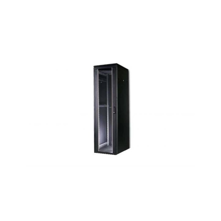 ARMADIO 22 UNITA LINEA PROFESSIONALE (A)1200 X (L)600 X (P)600 MM. COLORE NERO RAL9005 (DN-19 22U-6/6-SW)