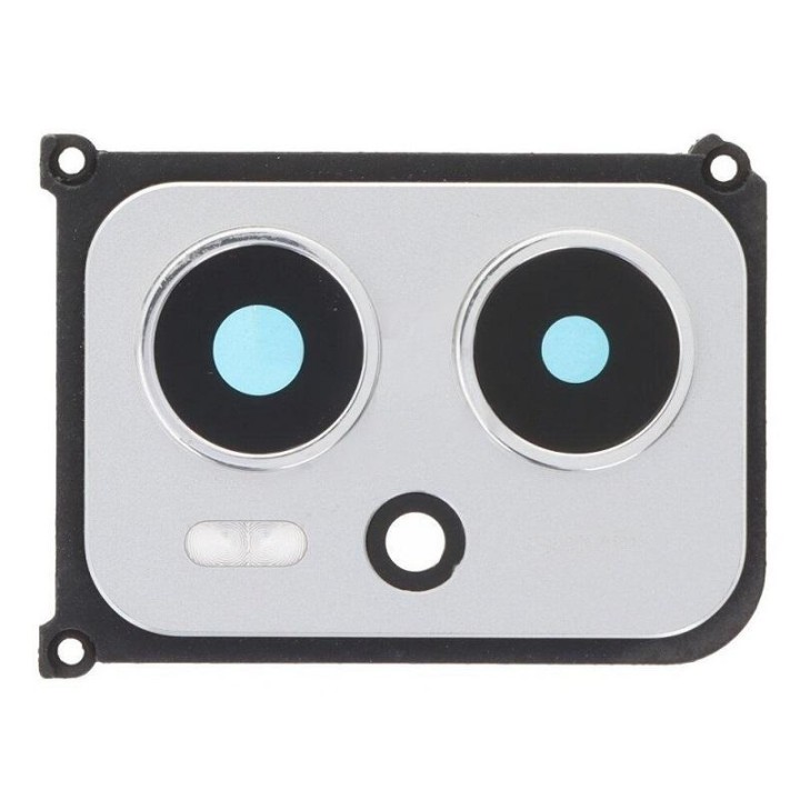 SUPPORTO CAMERA PER XIAOMI POCO X4 GT 5G (22041216G) ARGENTO