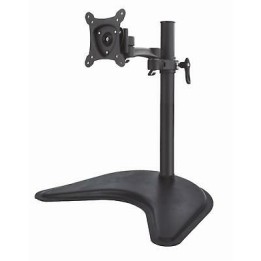 BRACCIO DA TAVOLO CON BASE PER VIDEO FINO A 8 KG DA 13 A 32 FINO A VESA 100X100