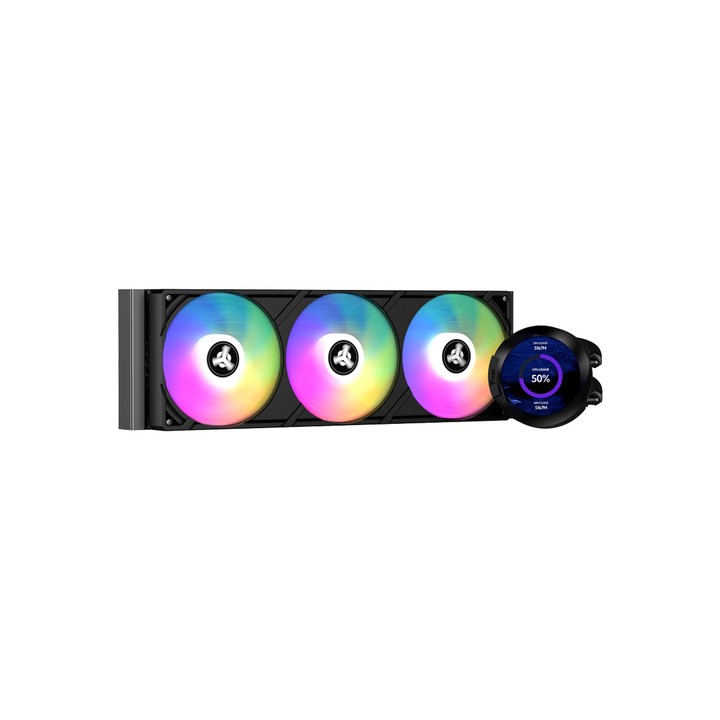 ITEK DISSIPATORE A LIQUIDO ARCTIC SPHERE V2 360MM SKT UNIVERSALE ARGB PWM FAN LCD 2. 8 CON SOFTW
