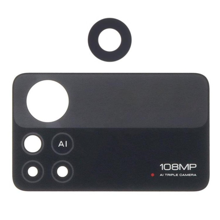 SET 2 PEZZI VETRO DI CAMERA (108MP CAMERA) PER XIAOMI POCO X4 PRO 5G..