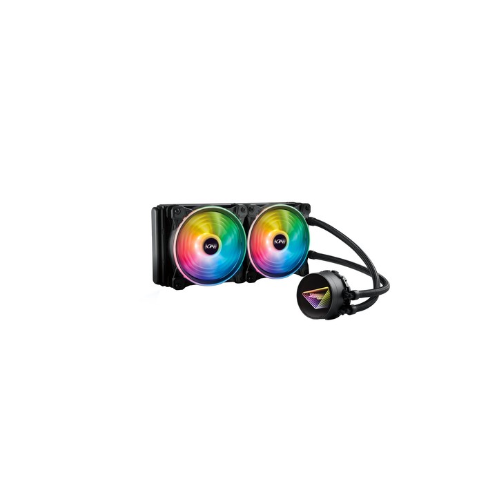 ADATA XPG DISSIPATORE CPU ACQUA LEVANTE X 240 ARGB BLACK RGB MIRROR PUMP HEAD
