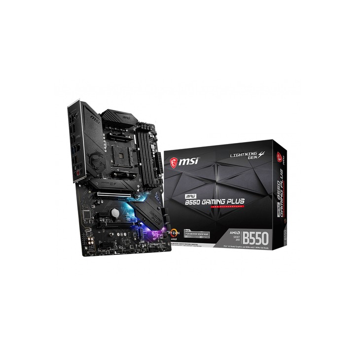 MSI MB AMD B550 GAMING, MPG B550 GAM PLUS, AM4, 4DDR4, 2M2 6SATA3