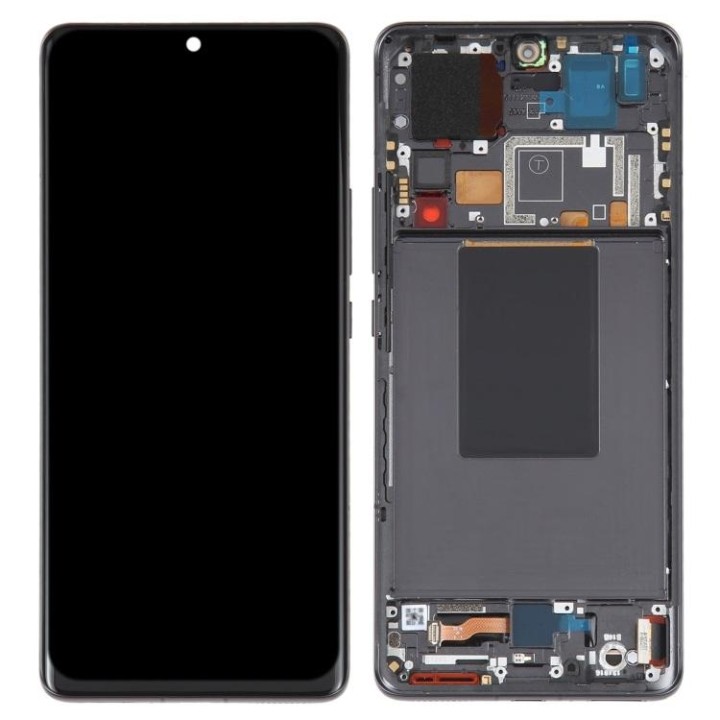 TOUCHSCREEN + DISPLAY OLED DISPLAY COMPLETO + FRAME PER XIAOMI 12 PRO.