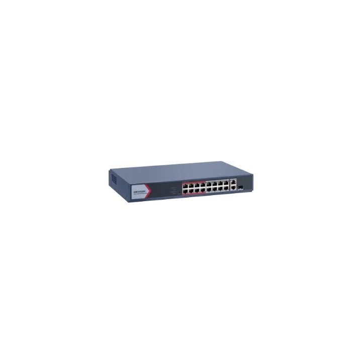 HIKVISION SWITCH SMART MANAGED POE 10/100 16 POE PORTS