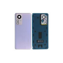 COVER POSTERIORE PER XIAOMI 12 PRO (2201122C 2201122G) VIOLA ORIGINALE