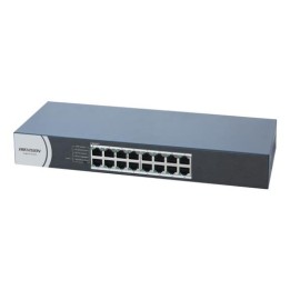 HIKVISION SWITCH GIGABIT CASE METALLICO - SOHO 16 PORTS