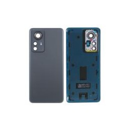 COVER POSTERIORE PER XIAOMI 12 PRO (2201122C 2201122G) GRIGIO ORIGINA.