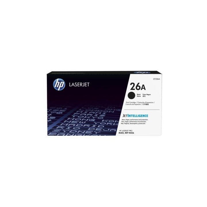 HP TONER NERO PER LJ M402N/M402D/M402DN MFP426DW/FDN/FDW, 26A TS