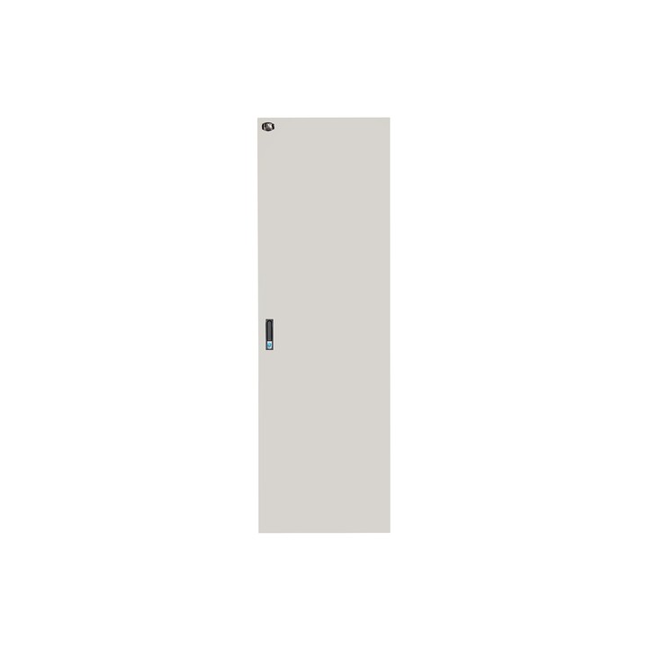 PORTA IN METALLO PIENO GRIGIA PER ARMADI LINK 42U LARGHEZZA 600MM CON SERRATURA