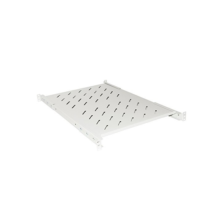 RIPIANO PER ARMADIO RACK 19 ALLUNGABILE 650 MM CON 4 AGGANCI GRIGIO