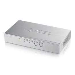 ZYXEL SWITCH UNMANAGED 8 PORTE GIGABIT (8 PORTE PoE, FINO A 60W), CHASSIS METALLO, DESKTOP PORTE PoE, FINO A 60
