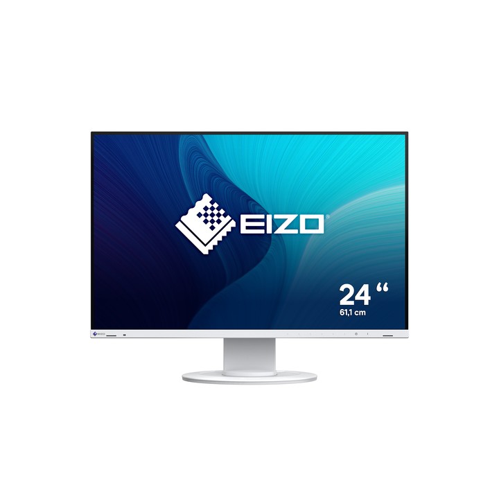 EIZO MONITOR 24,1 LED IPS 16:10 1920x1200 5MS 350 CDM, PIVOT, DP/HDMI, MULTIMEDIALE, FLEXSCAN EV2410, GAR 7 ANNI