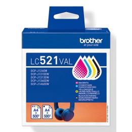 BROTHER CART INK KIT 4 CART UNA CART X COLORE
