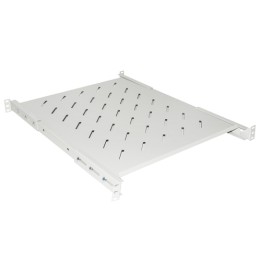 RIPIANO PER ARMADIO RACK 19 ALLUNGABILE 550 MM CON 4 AGGANCI GRIGIO