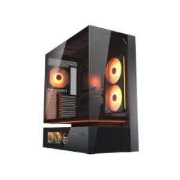 COUGAR CASE M.TOWER CFV235 VISION 9.16'' TG 240 REV+120ARGB FAN RGB H.