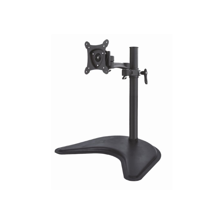 BRACCIO DA TAVOLO CON BASE PER VIDEO FINO A 15 KG DA 13 A 27 FINO A VESA 100X100 CON DUE SNODI