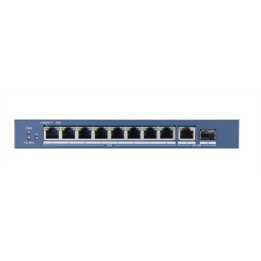 HIKVISION SWITCH GIGABIT POE METALLICO + UPLINK GIGABIT SFP