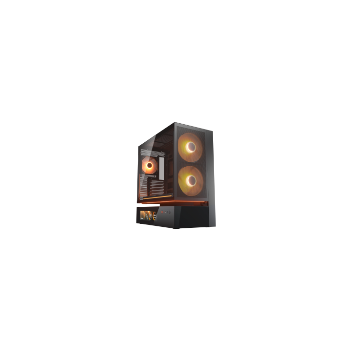 COUGAR CASE MID TOWER CFV 235 MESH NERO 2x160+x360+x120RGB+LED STRIP+.