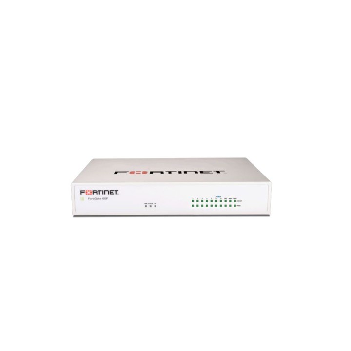 FORTIGATE-60F 10 PORTE GE RJ45 (INCLUSO 7 P. INTERNE, 2 P. WAN, 1 P. DMZ).