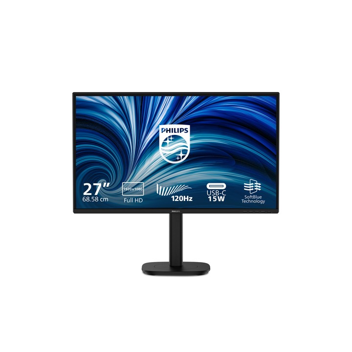 PHILIPS MONITOR 27 LED IPS FHD 16:9 4MS, REG ALTEZZA, VGA/DP/HDMI