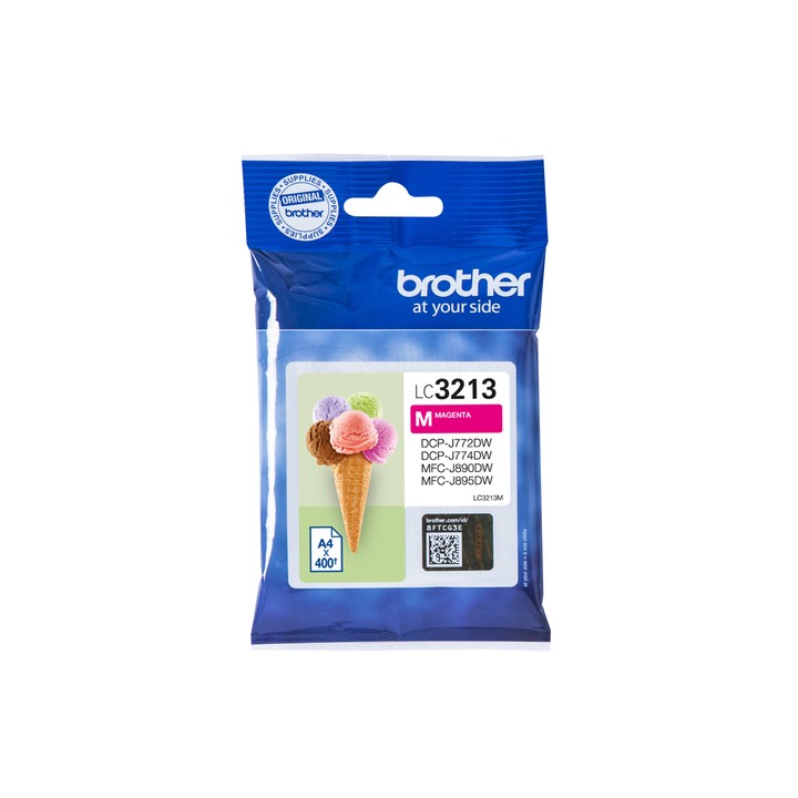 BROTHER CART INK MAGENTA PER DCPJ772/J774/MFCJ890DW/J895DW DA 400PG