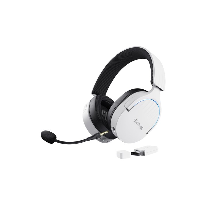 TRUST CUFFIE GXT491W FAYZO WIRELESS BIANCO