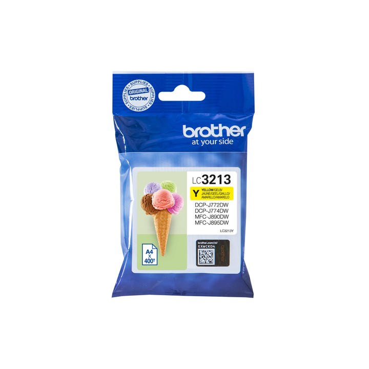 BROTHER CART INK GIALLO PER DCPJ772/J774/MFCJ890DW/J895DW DA 400PG