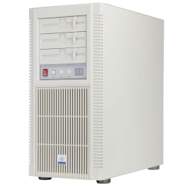 SILVERSTONE CASE FLP02 CASE SSI-CEB RETRO, BEIGE